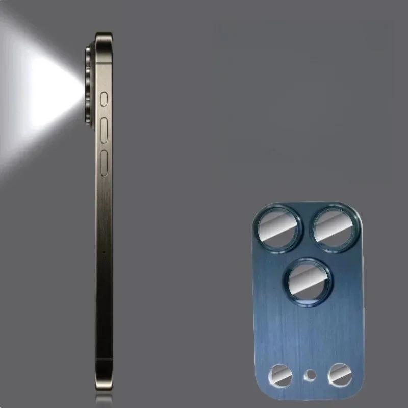 Ultra HD Rugged Metal Armor Camera Protector with Anti-Fingerprint Cover in Official Color