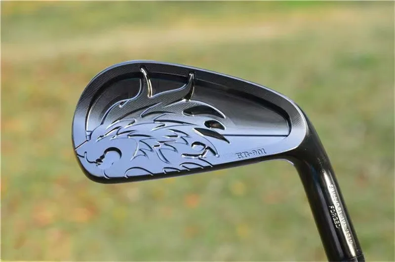 

Men's Iron Set Black EMILLID BAHAMA EB 901 Golf Clubs 4-9 P Right Hand Set Flex R/S Graphite or Steel Shafts