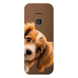 Fashion Soft Clear Silicone Protective Phone Case - Full Coverage Shell for Nokia220 4G 2024 (CAVAHMSB01)