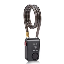 Smart Bluetooth - Controlled Waterproof Motorcycle and Bike Anti - Theft Alarm System (1PC)