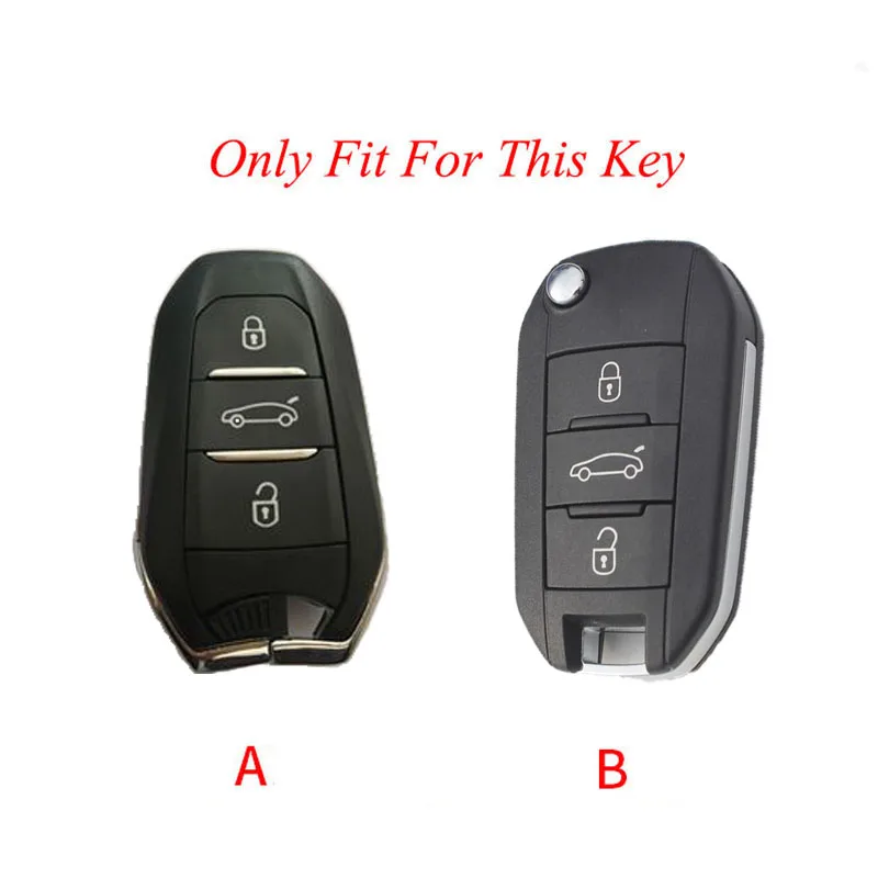 Deluxe Zinc Alloy Car Key Cover Case Shell Holder Fob
