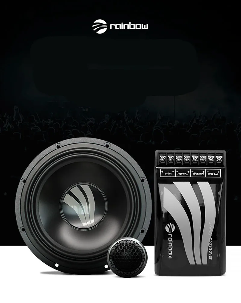 German rainbow SL-C6.2PRO Super Sound car stereo upgrade modified 6.5 "two frequency split set speaker
