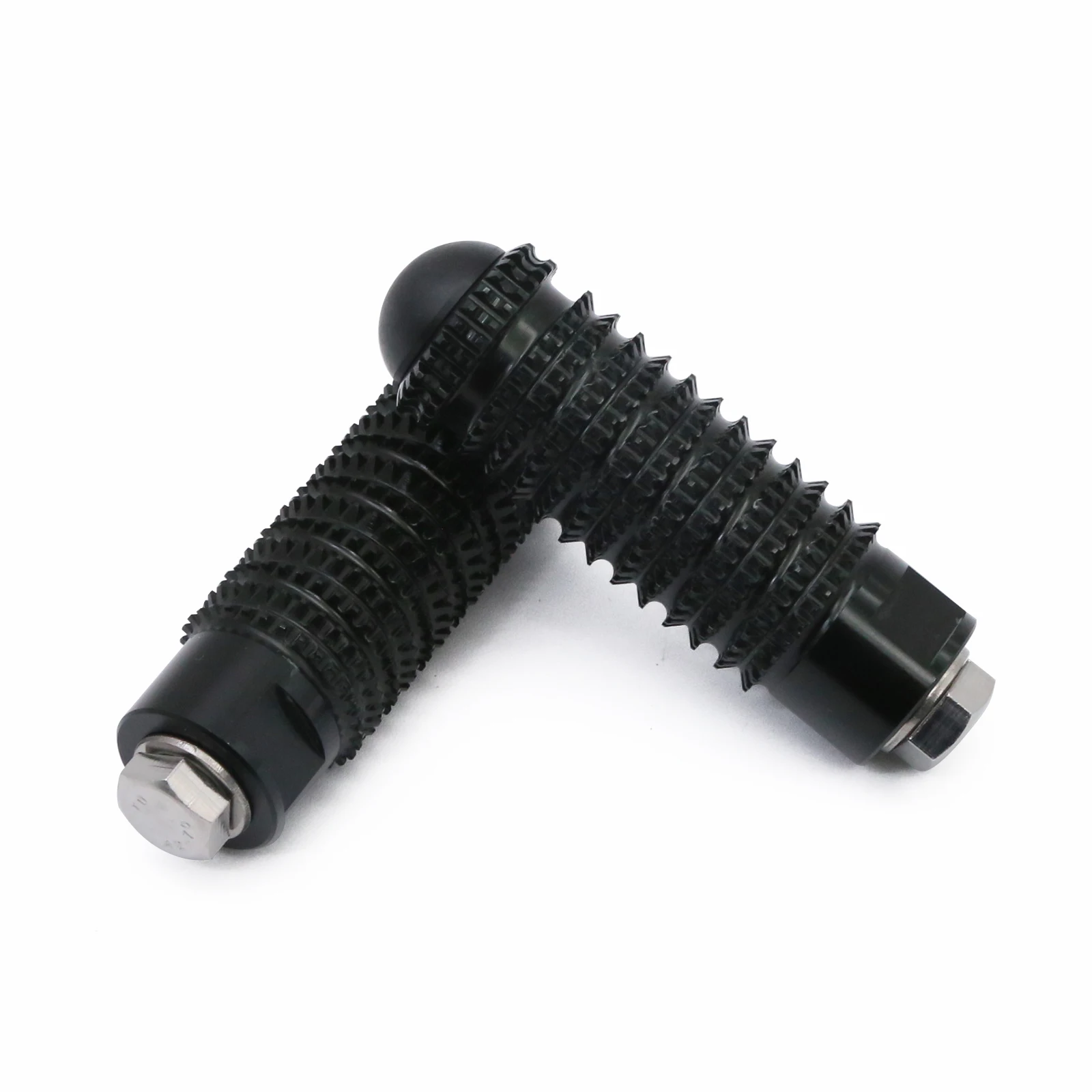 Universal CNC Motorcycle Rearset Footrests Knurling Footpeg Foot Pegs Pedal for Honda RS125 GP125 RS 125 GP 125 1995-2013 1996 motorcycle accessories motorcycle footrests motorcycle foot pedals