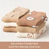 6 Pairs of Women Is Autumn and Winter Fleece Thickened Warm Sweet and Comfortable Cartoon Animal Mid-tube Socks 4