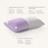 Harmony Pillow - Standard Low, Greatest Pillow Ever Invented, 360º Hex Grid & Talalay Latex Core - No Pressure Support, Stays Co 3