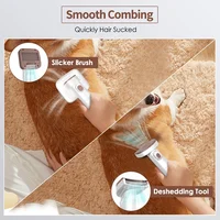 Smart Pet Grooming Tool - Dog & Cat Hair Clippers with Multi-Function Electric Shaver and Vacuum for Dual-Purpose Pet Care 4