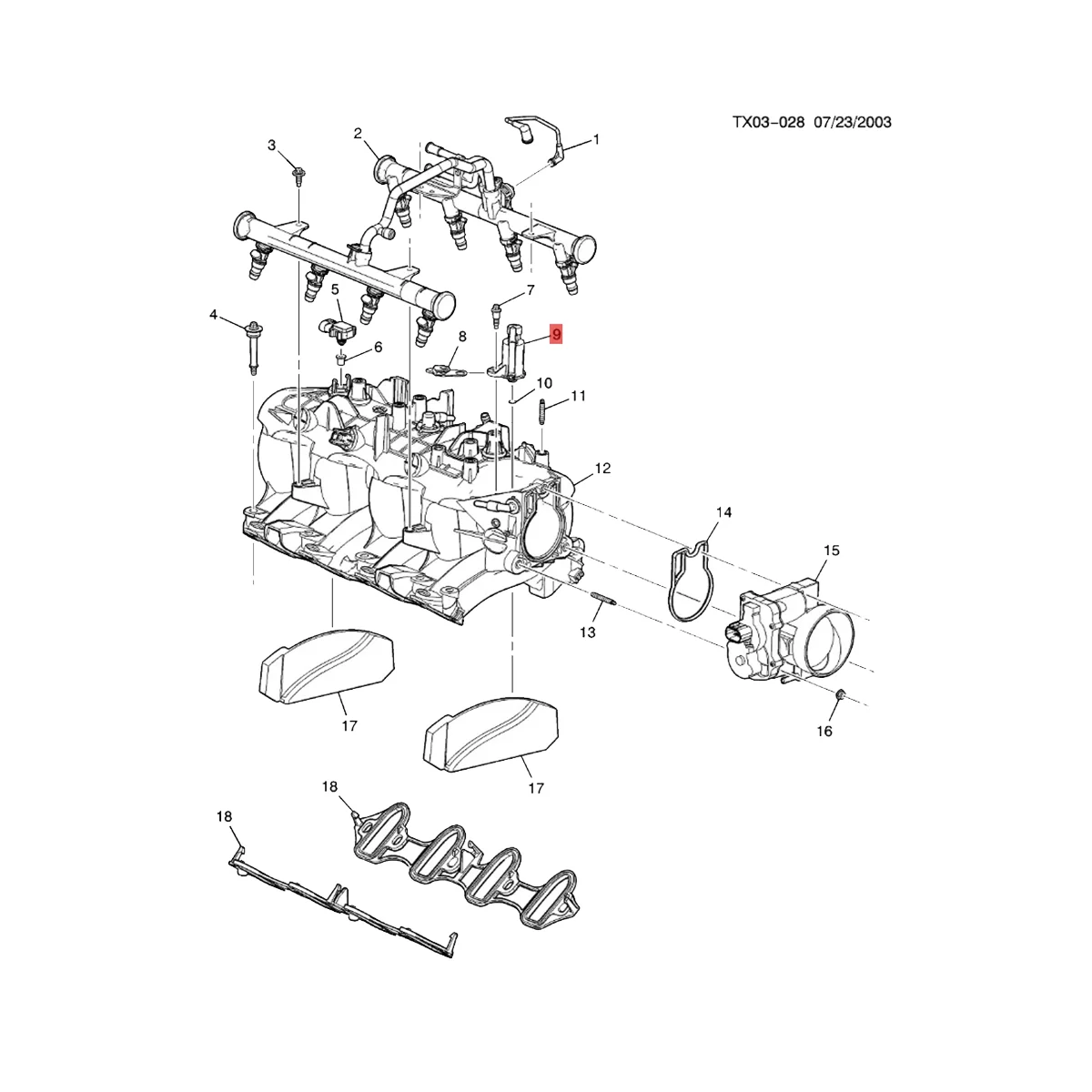 

8019972790 автомобильный клапан для выпуска пара для модели Cadillac 1999-2004 1997252 214-646, электромагнитный клапан