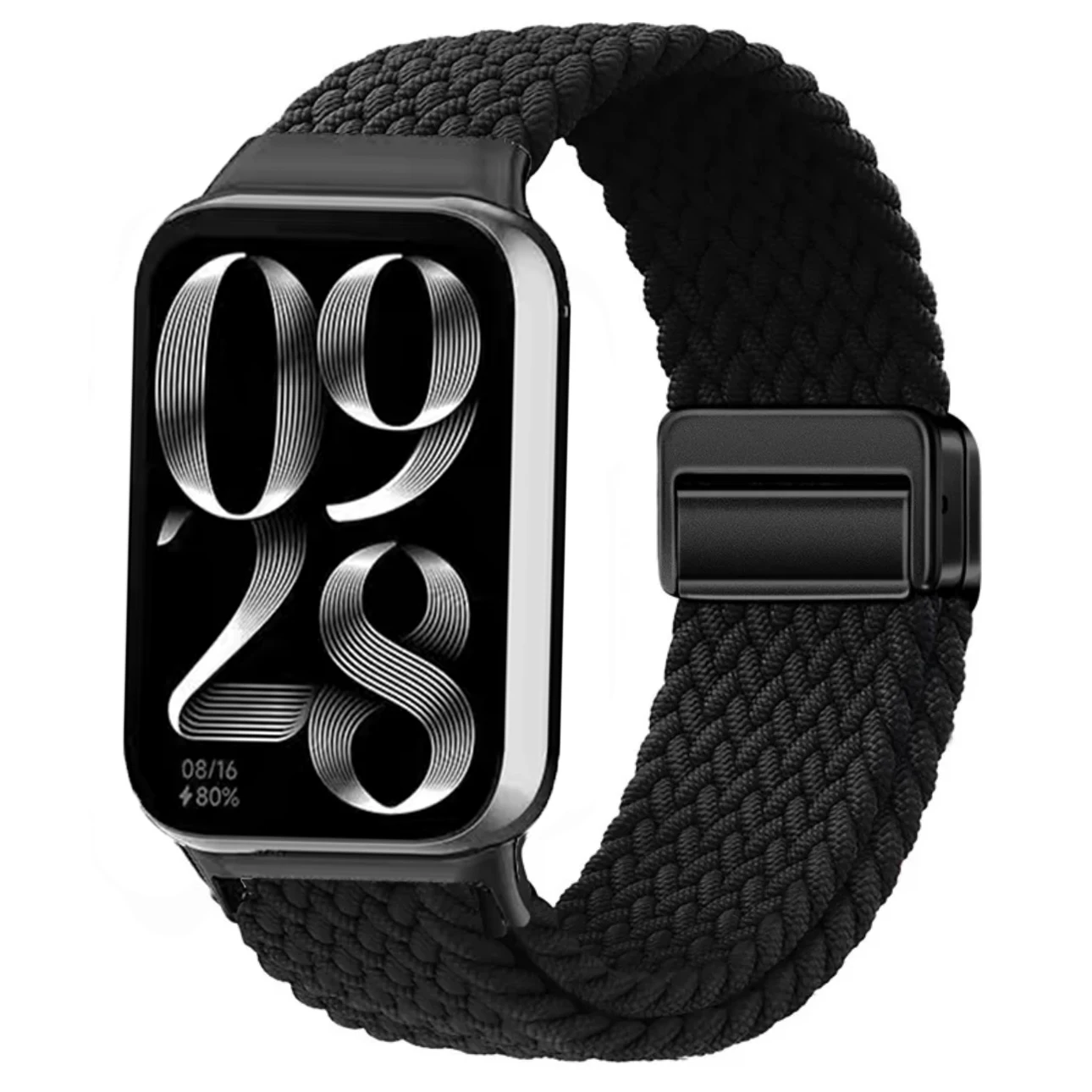 Nylon Braided Magnetic Smartwatch Strap Bracelet Accessory