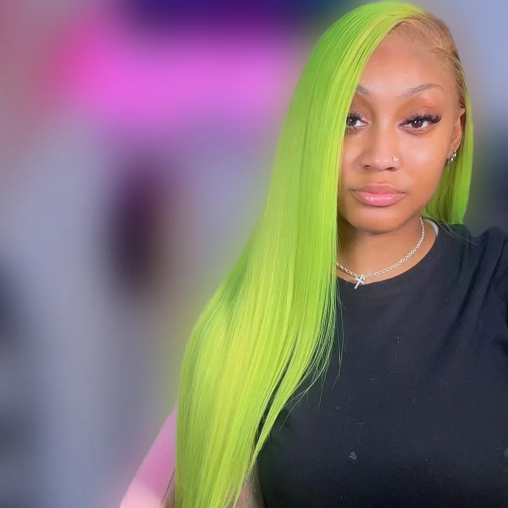 

FITU Ombre Transparent 13x6 13x4 Lace Frontal Human Hair Wig 613 Colored Plucked With Baby Hair 5x5 Lace Closure Wig