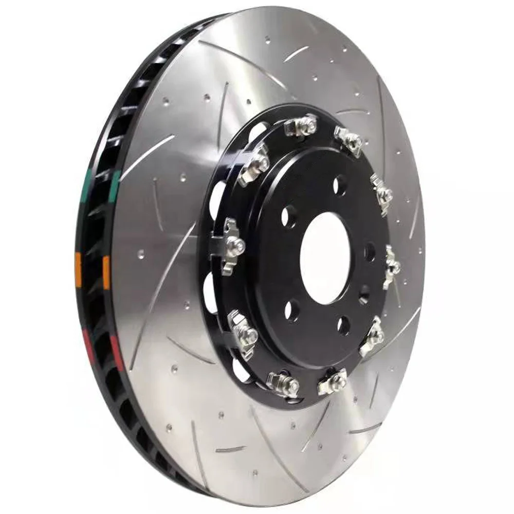 Big Break Disk Modified Kits Vented Drilled Slotted Front Brake Disc for Audi A6L A7 A8L Q7 Q8 for Volkswagen Touareg