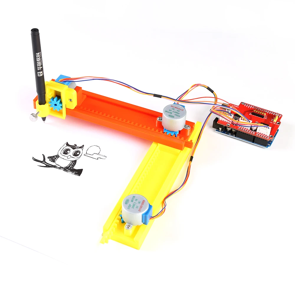 Arduino Mini CNC Plotter, Máquina Inteligente Open