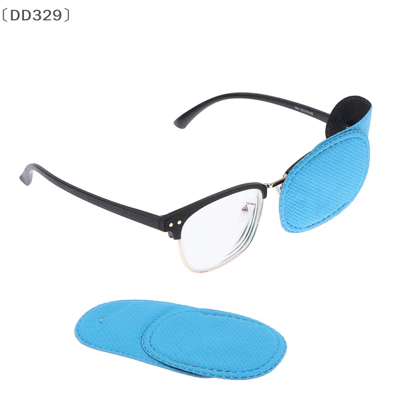 〔DD329〕 6Pcs Eye Patch Amblyopia Eyeglasses Patches Kid Strabismus Treatment Vision Care Universal Single Eye Patch