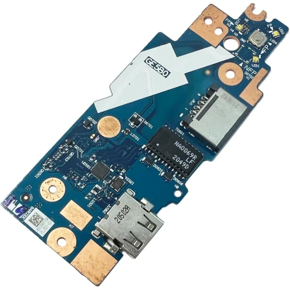 USB Card Reader Board Module Replacement for Lenovo ThinkPad E15 Gen 2 20TD 20TE 5C50Z44717 NS-D013