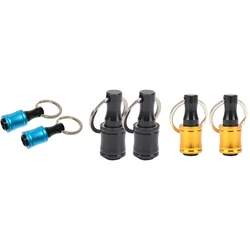 Support de tête de tournevis à tige hexagonale 1 /4 pouce tige d'extension foret adaptateur de vis porte clés de remplacement 