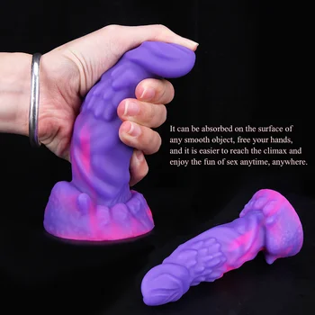 Realistic Dildo Strong Suction Cup Dildo Prostate Massager Small Anal Butt Plug Silicone Dragon Dildo Sex Toys for Women 2