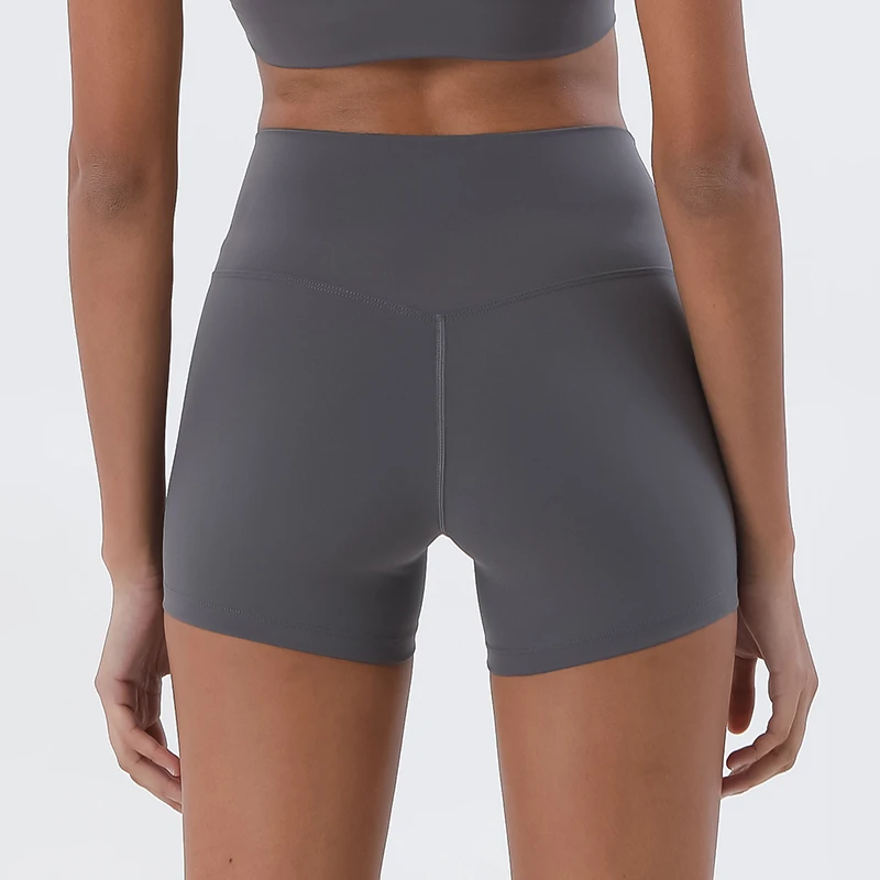 Sports Running Yoga Workout Shorts Women Nylon Shorts