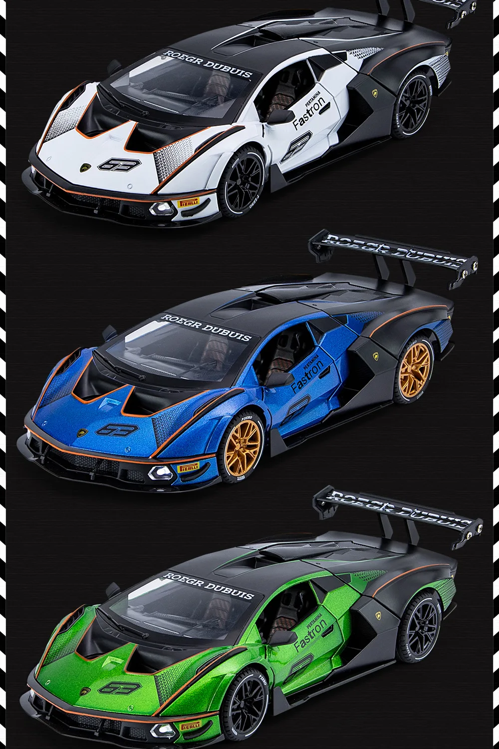 Lamborghini Essenza SCV12 1:24 Ölçekli 
