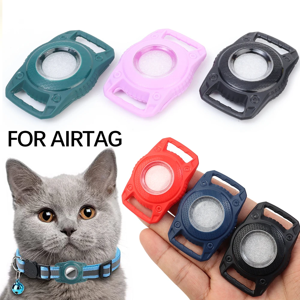 Custodia Antiurto Per Tutto Il Corpo Per Apple Airtag Custodia Protettiva Anti-Smarrimento Per Collari Per Animali Domestici Loop Cani Gatti Posizione