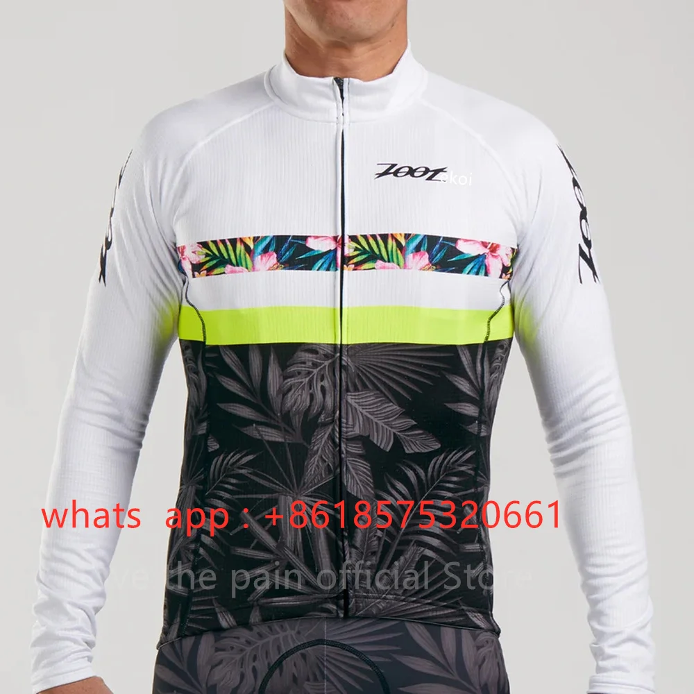 

Мужская Зимняя Теплая Флисовая велосипедная куртка Zootekoi 2023, одежда для велоспорта, велосипедная куртка с длинным рукавом для горных велосипедов