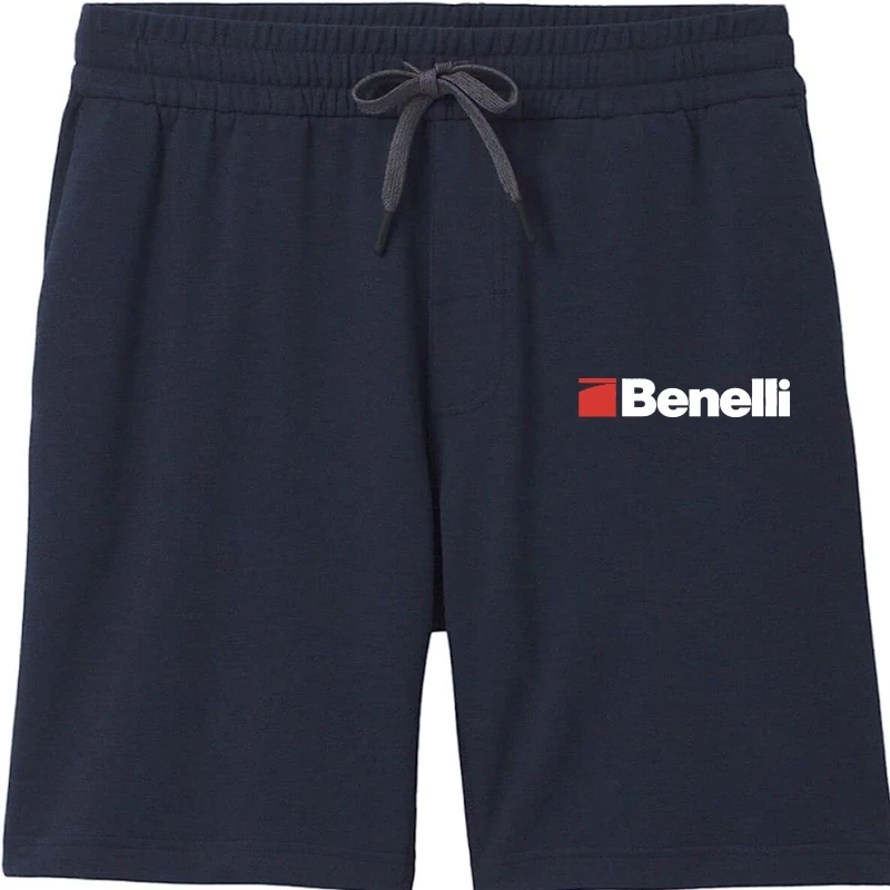 

Шорты Benelli Shotguns с логотипом, черные мужские шорты, мужские хлопковые шорты для отдыха, шорты, модные мужские шорты, мужские шорты