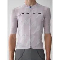 Men Cycling Jersey for Men MTB Road Bicycle Shirt Pro Team Short Sleeve Bike Clothes Mountain Bicycle Clothing  Downhill Jersey 1