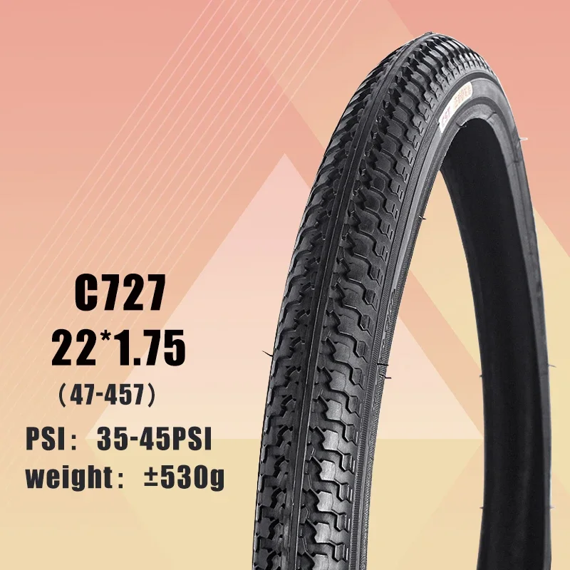Paire De Pneus VÉLO 22 Pouces (22x1.95) - Antidérapants Et Durables Pour BMX, Ville Ou Chemins | Haute Adhérence - 5