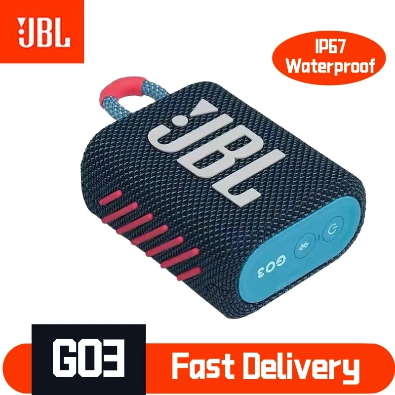 JBL GO3 Lawn Bluetooth Speaker GO 3 Outdoor IPX7 Waterproof Mini Bass |