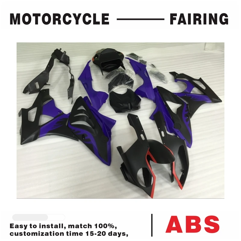 

purple&black flame Complete Fairings For bmw s1000rr 2013-2024 Bodywork Injection ABS Plastic Motorcycle Carenes