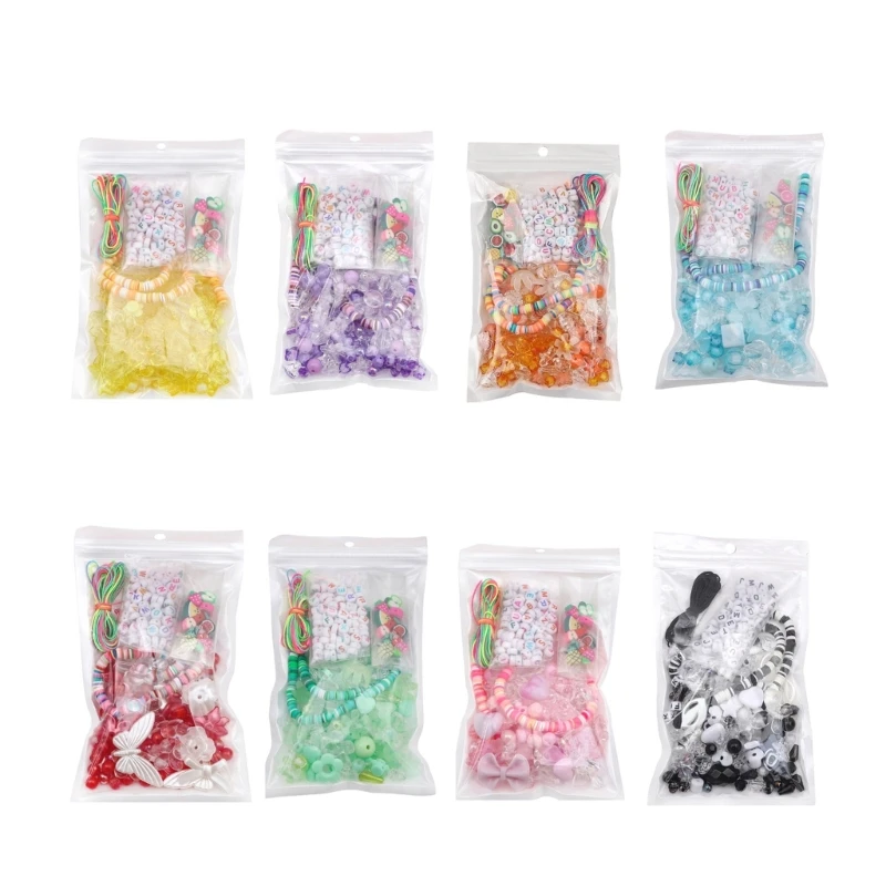 

Colorful Beaded Phone Chain Making Material Soft Ceramic Acrylic Beads Set 264E