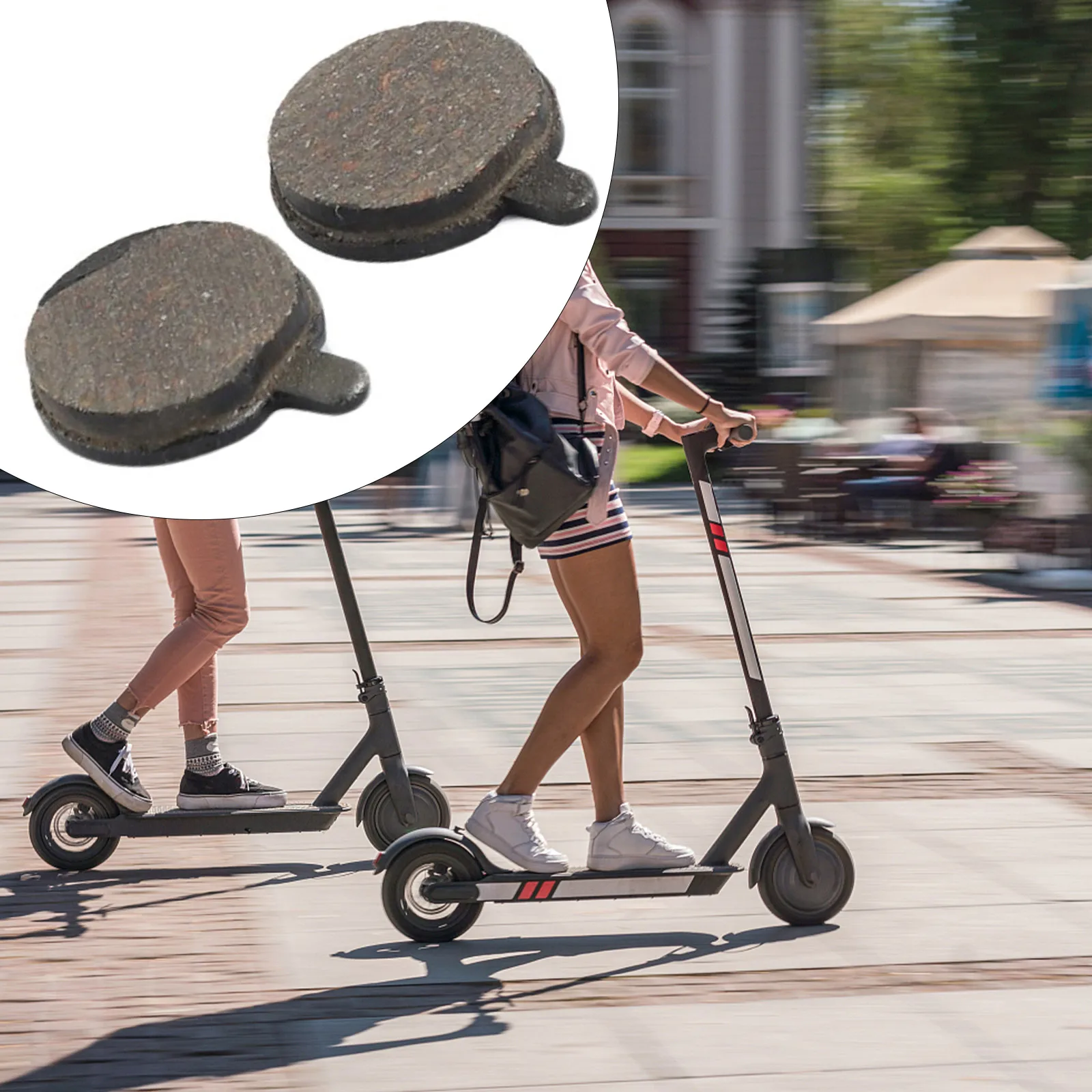 Рисунок 4 - 1 пара, тормозные колодки для электроскутера