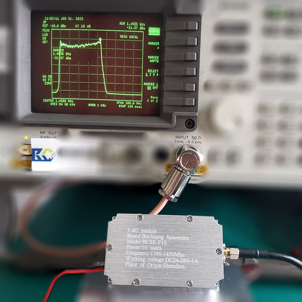 10W RF 저고도 항공기 전력 증폭 제어 모듈 1.5G/1.4G/2.5G/5.8G 소음 방어 모듈