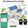 WiFi Smart Bidirectional Power Monitor with 1/2 Channel Electricity Meter with Current Transformer with Buzzer Alarm AC110V/240V 6