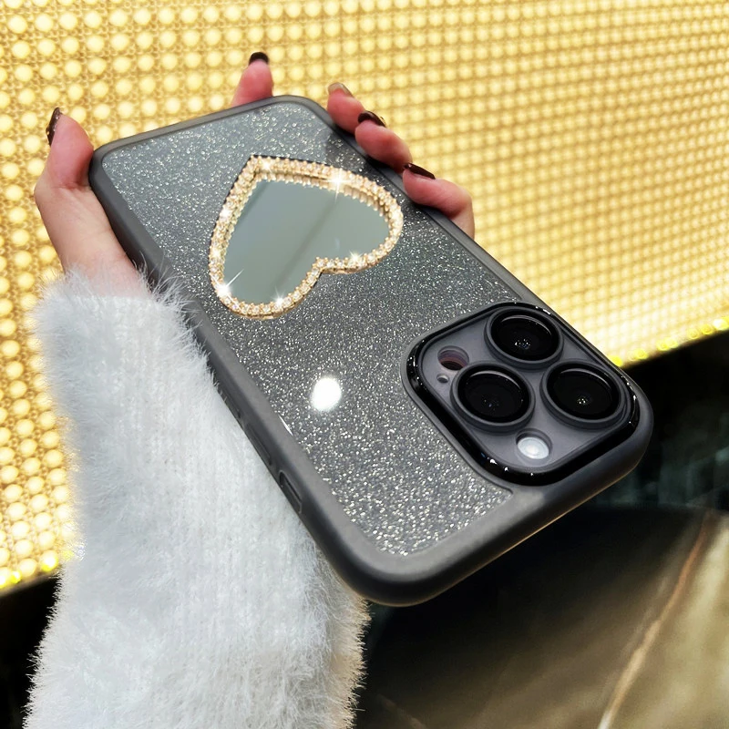 Bling Glitter Mirror Soft Phone Case For Samsung Galaxy A53 A33 A73 A22 A23 A13 A11 A31 A2 1S A20 A30 A32 A12Clear Jelly_voghion.com