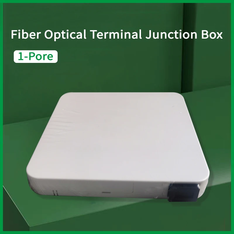 2120-T Fiber Panel Fiber Optical Terminal Junction Box 1-Port Optic Splice Box SC Combination 86 Information Panels fiber optic terminal box