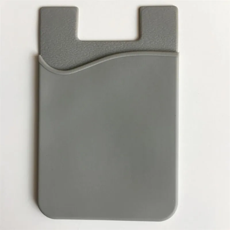 Silicone Phone Adhesive Card Holder Wallet