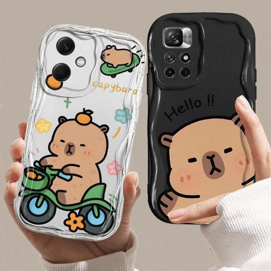 Capybara-Themed Durable Phone Case Cover