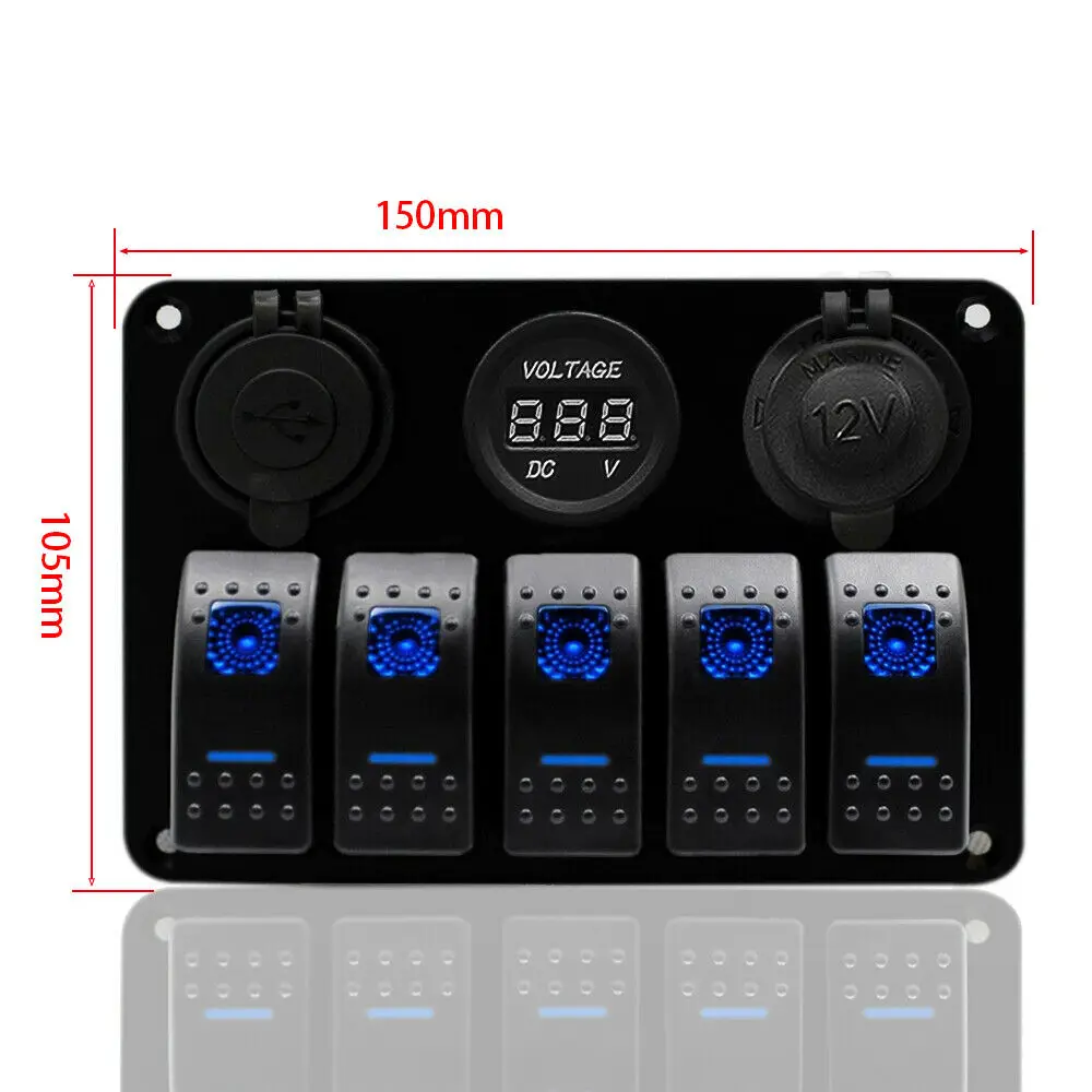 PD 45W USB Type C Charger  Marine Toggle Switch Panels, Fuses