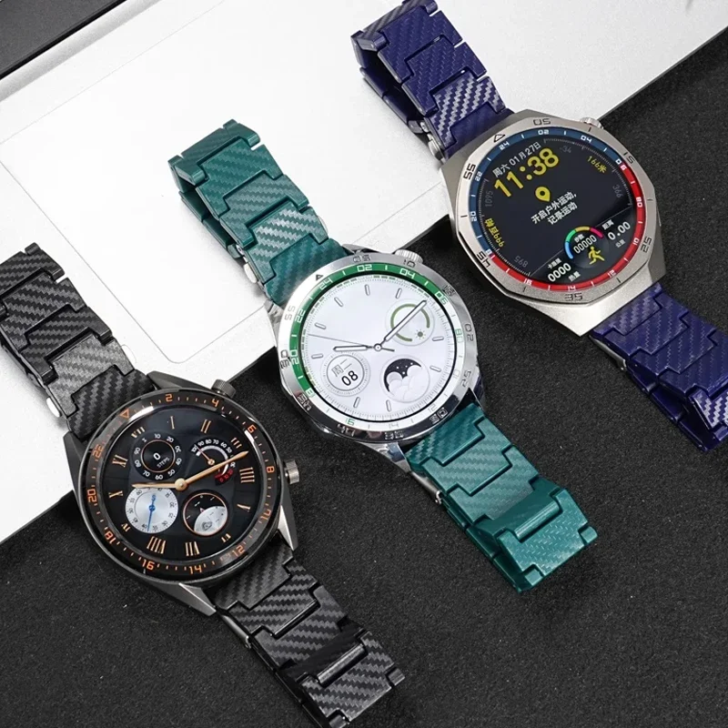 Sleek Carbon Fiber Watch Band - Premium Strap & Bracelet Collection