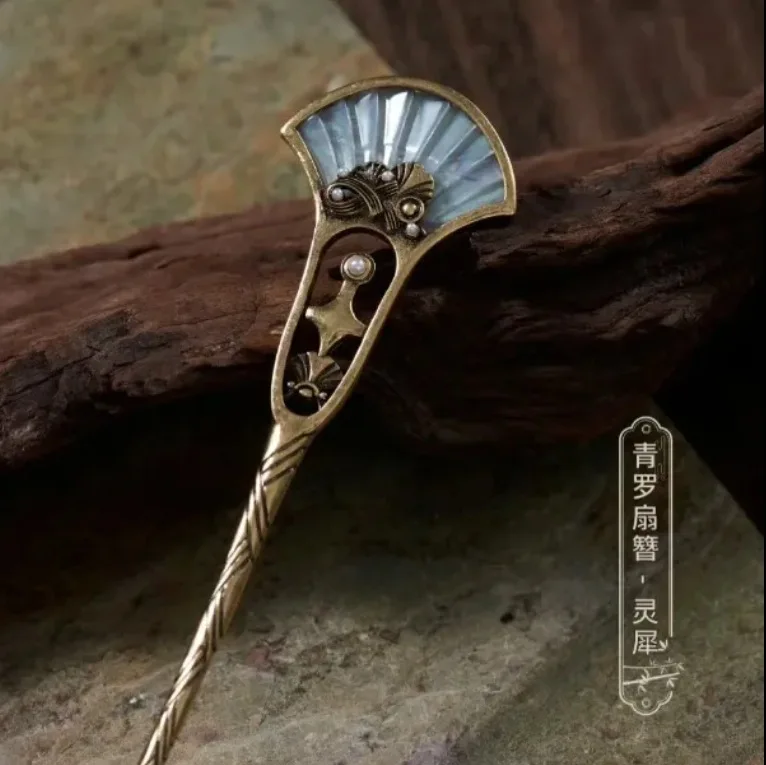 헤어핀을 생각해보세요. 레트로 중국식 머리 장식, 한복 장 헤어핀 및 게임 주변의 헤어 액세서리들.