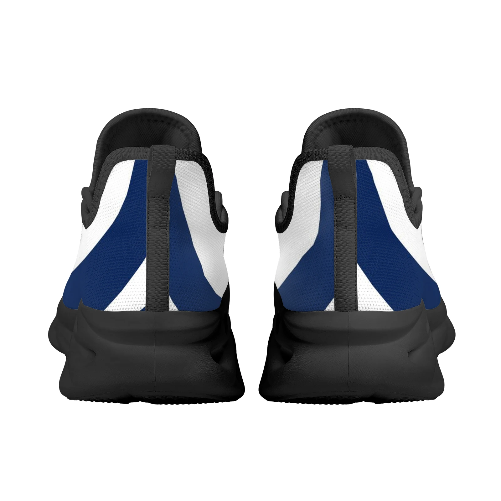 Blue And White Panama Country Flag Design Lightweight Outdoor Shockproof Sneakers Knitted Breathable Shoes Zapatos