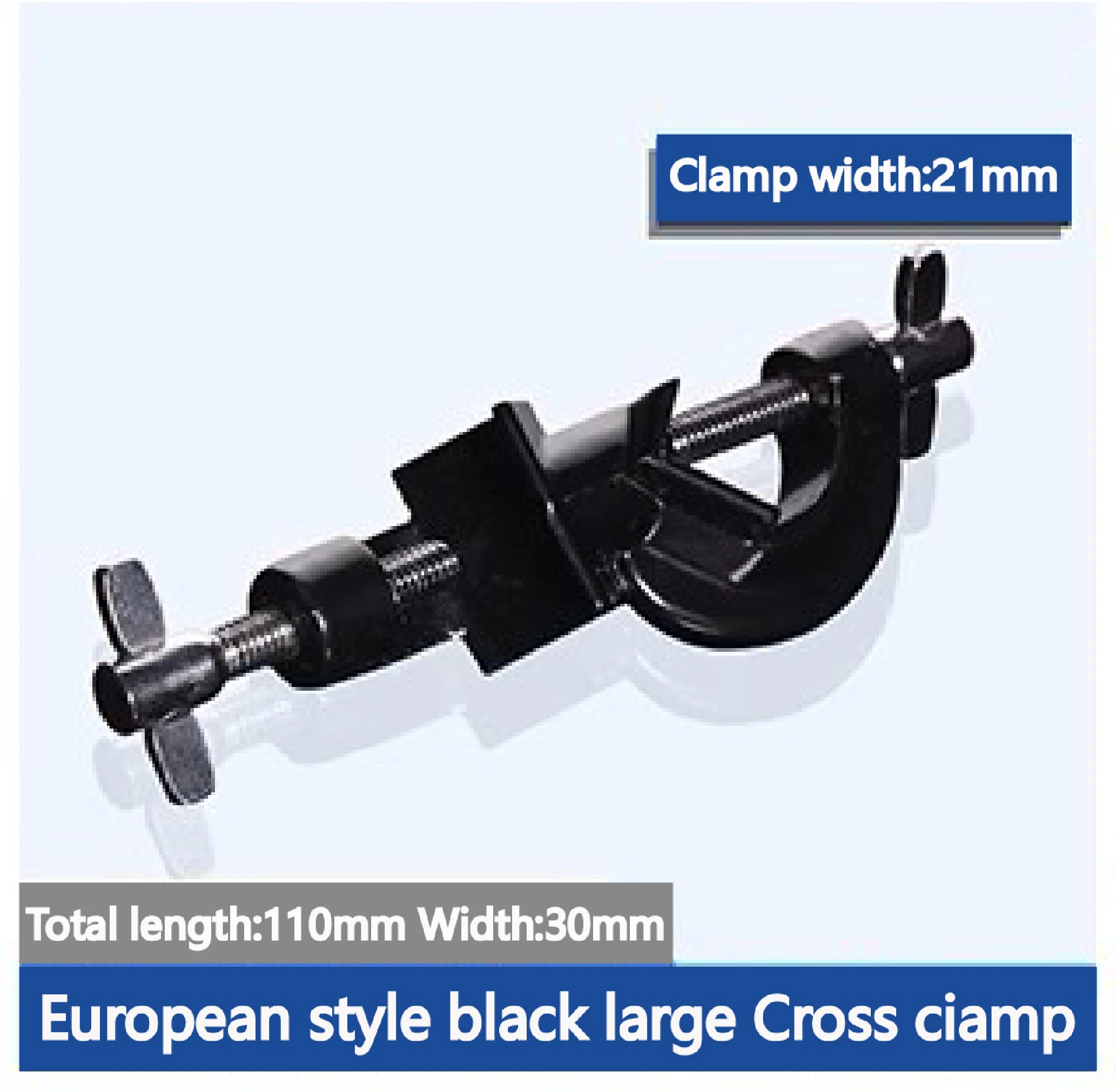 Laboratory Cross Clamp Small Medium Large Extra Large British German Zinc Alloy Aluminum Iron Cross Clamp Iron Rack