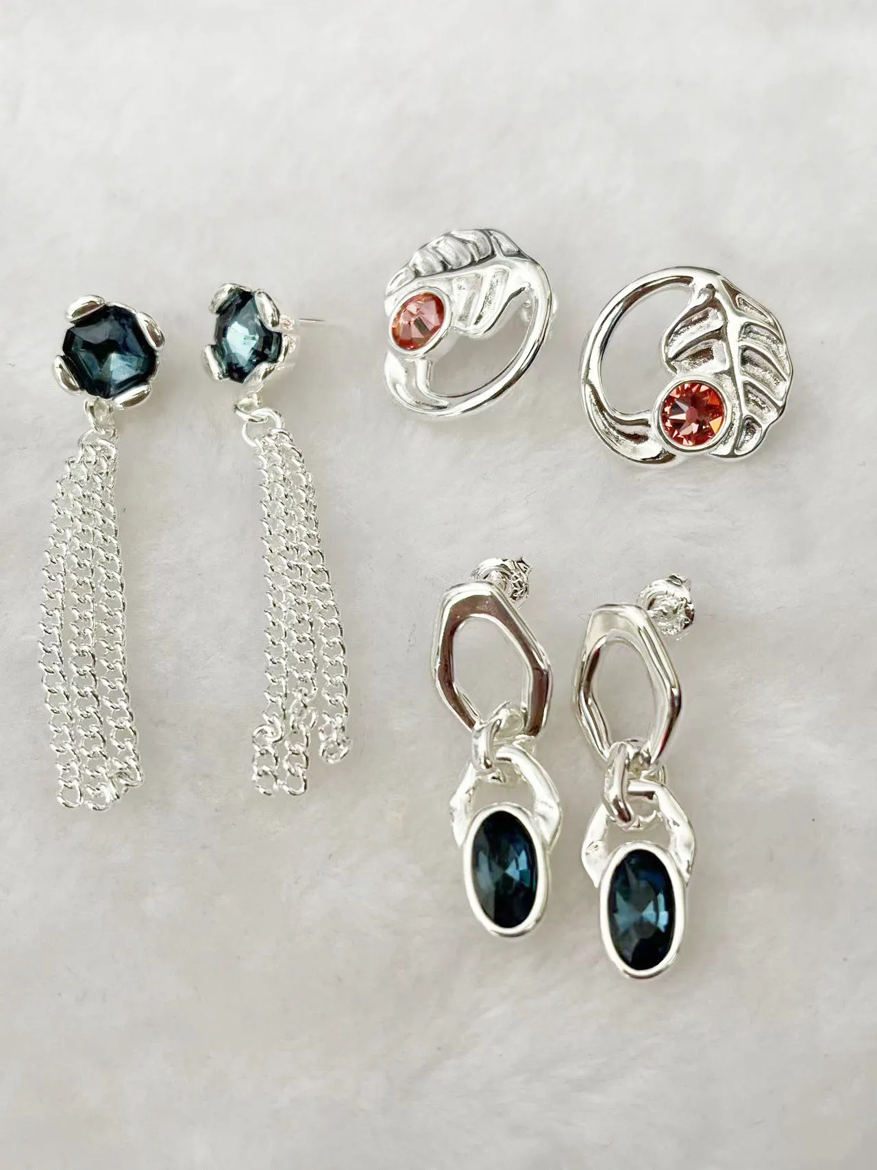 2023 New UNOde50 Popular in Europe and America Exquisite High Quality Gem Trend Women's Earrings Jewelry Gift Bag