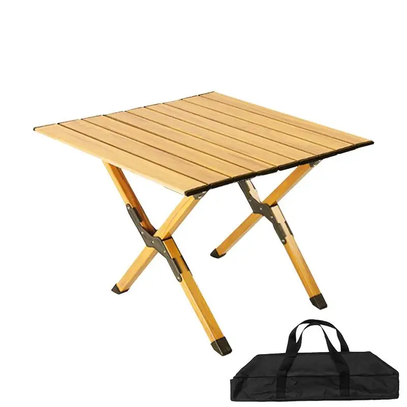 

Camp Table Folding Table Portable Picnic Camping Table Easy To Carry Folding Table For Traveling Beach BBQ Party