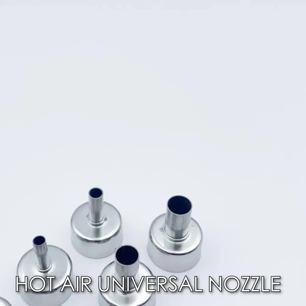 Kit 8 Ugelli Per Pistola Ad Aria Calda - 35mm, Per Stazione Di Saldatura, Acciaio Inox - Foto 10