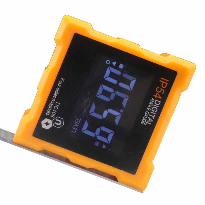 Mini Magnets Digital Protractor Electronic Inclinometer Digital Bevel Box Level Tool Electronic Angle Gauge New 2 Sides