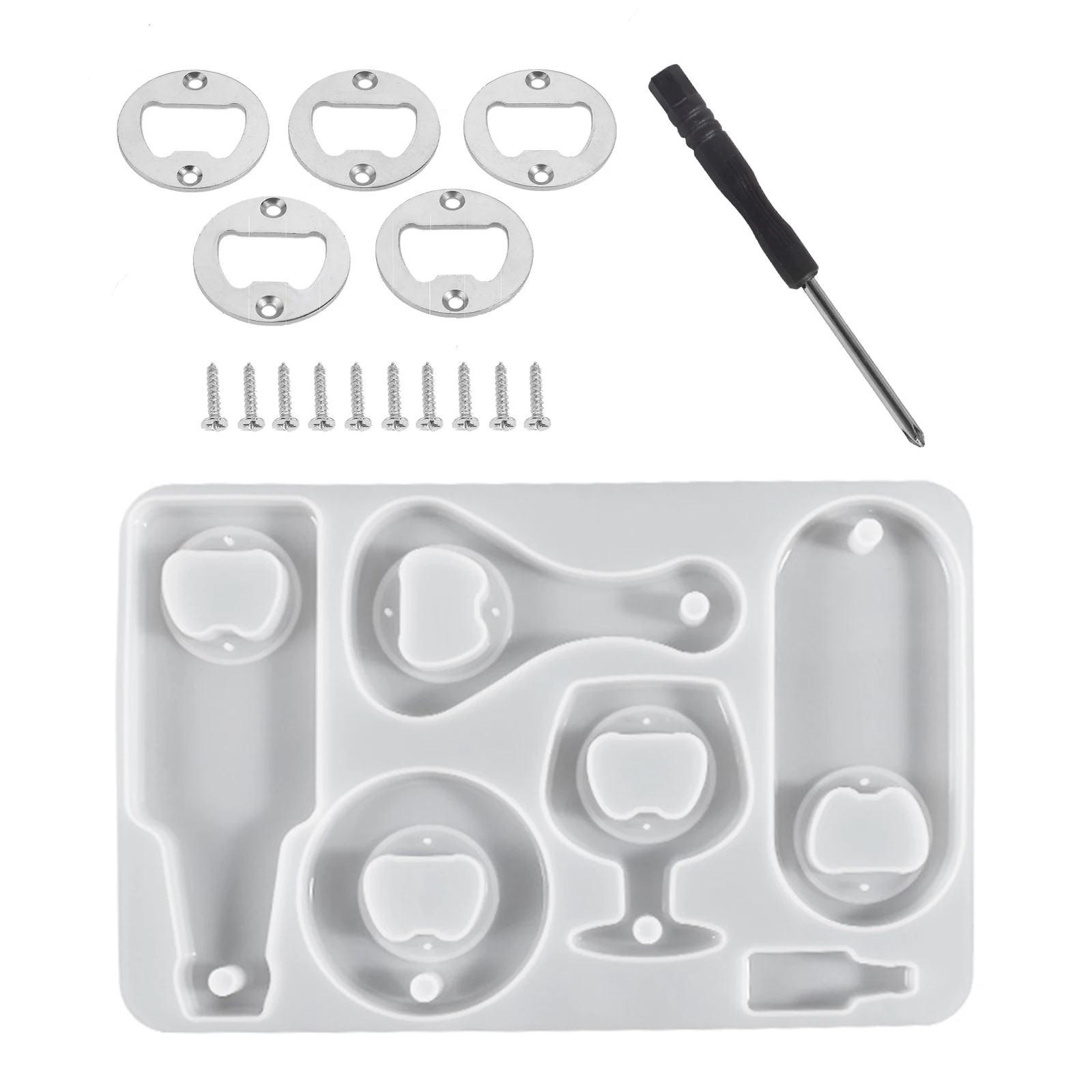 Deluxe DIY Resin Bottle Opener and Jewelry Casting Kit