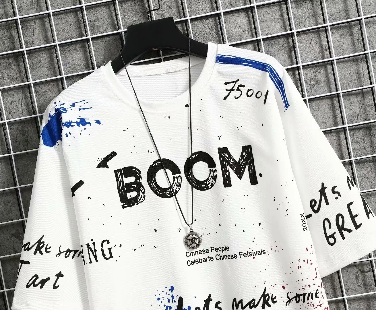 Camiseta elegante de media manga