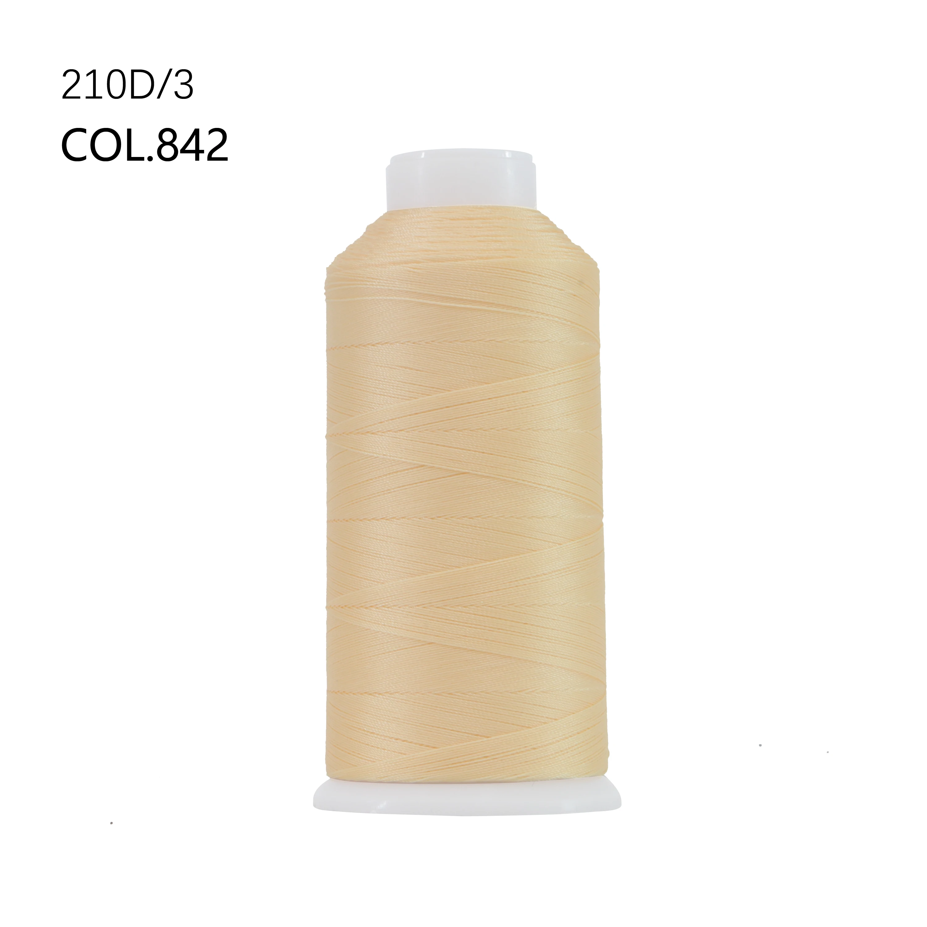 Heavy Duty Nylon Bonded Thread for Leather, Upholstery, Shoes, and Canvas Sewing - 1500 Meters, 0.3MM Thickness