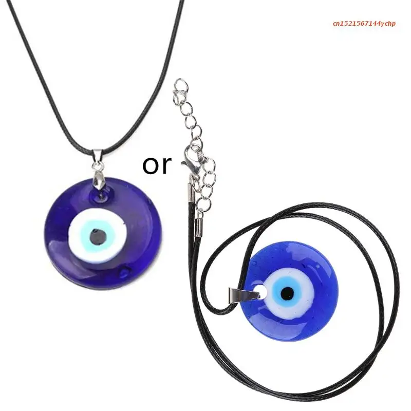 1PC Blue Eye Necklace Evil Eye Pendant Necklace Turkish Evil Eye for Protection Drop Shipping 5