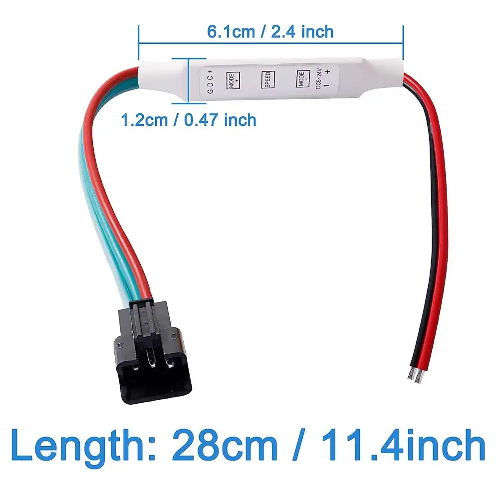 รูปสินค้า มินิคอนโทรลเลอร์ RGB LED ปรับแสงได้หลากหลาย